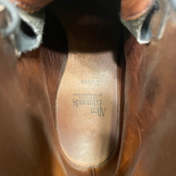 Allen Edmonds Dalton - Trunk Show - Cadet Blue leather - 10D - Picture 5 of 6